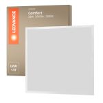 Ledvance LED Panel Comfort Aluminium Weiß 28W 3640lm - 830 Warmweiß | 60x60cm - UGR < 19