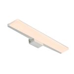 Nordlux Tinia 60 Wandleuchte Metall Weiß - 24W 1800lm - 930-940 CCT | IP44 - Höchste Farbwiedergabe - 3-Stufen Dimmbar