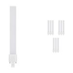 Mehrfachpackung 10x Osram LED Dulux-S (EM Mains) 6W 700lm - 840 Kaltweiß | 2-Pins - Ersatz Für 11W