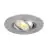 SLV New Tria 75 XL Spot Aluminium Grau Rund | Ausschnitt 75mm - Geeignet für 1x GU10 