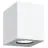 Nordlux Canto Kubi 2 Wandleuchte Aluminium Weiß Up & Down - 10.6W 500lm - 830 Warmweiß | IP44