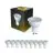 Mehrfachpackung 10x Bright Choice LED-Spot GU10 PAR16 4W 345lm 36D - 827 Extra Warmweiß | Ersatz Für 50W